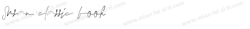 Susan classic book字体转换